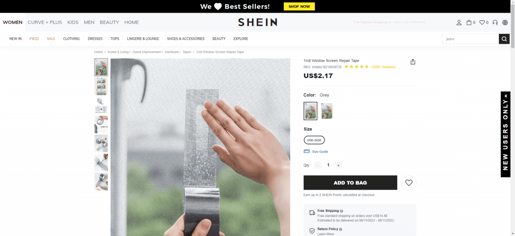 Window Screen Repair Tape