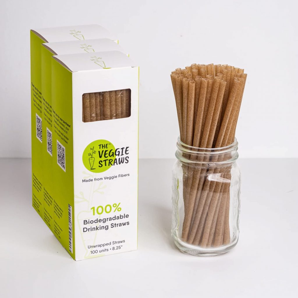 100% Biodegradable Eco-Friendly Unwrapped Straws