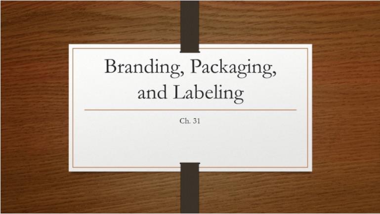 Product Branding Packaging Labelling Honest FulPhilment ECommerce 