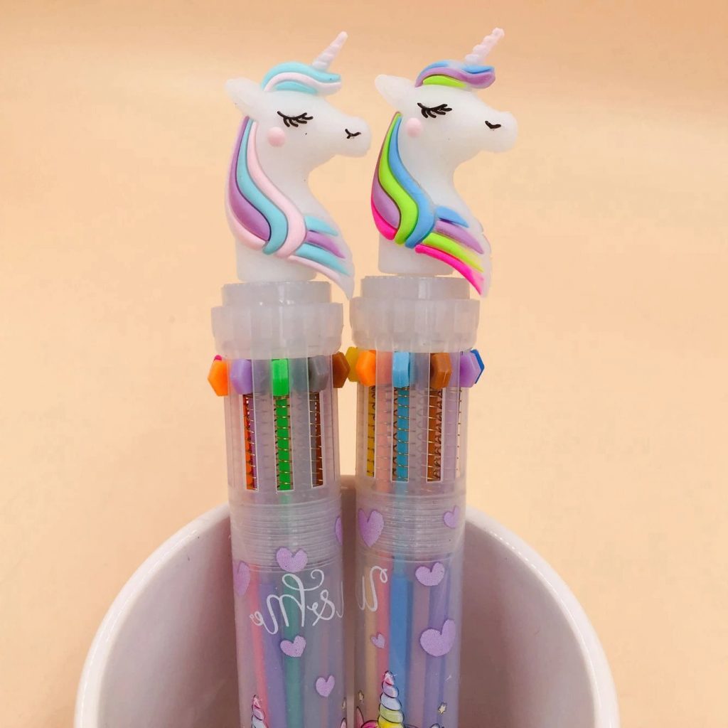 Multicolor Unicorn Pen