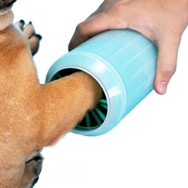 Soft Silicone Dog Paw Cleaner1