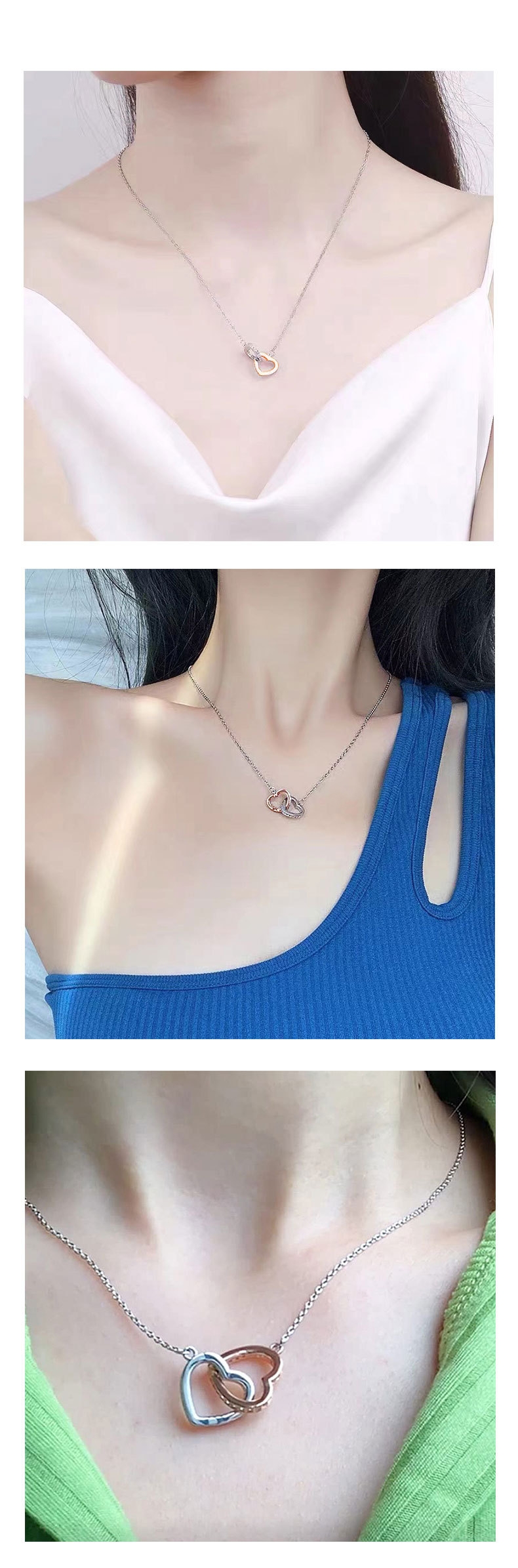 Two-color Love Necklace2