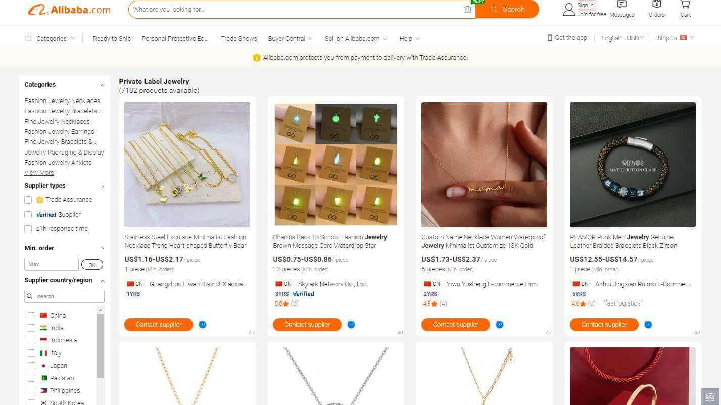 How To Find Private Label Jewelry Manufacturers To Dropship?